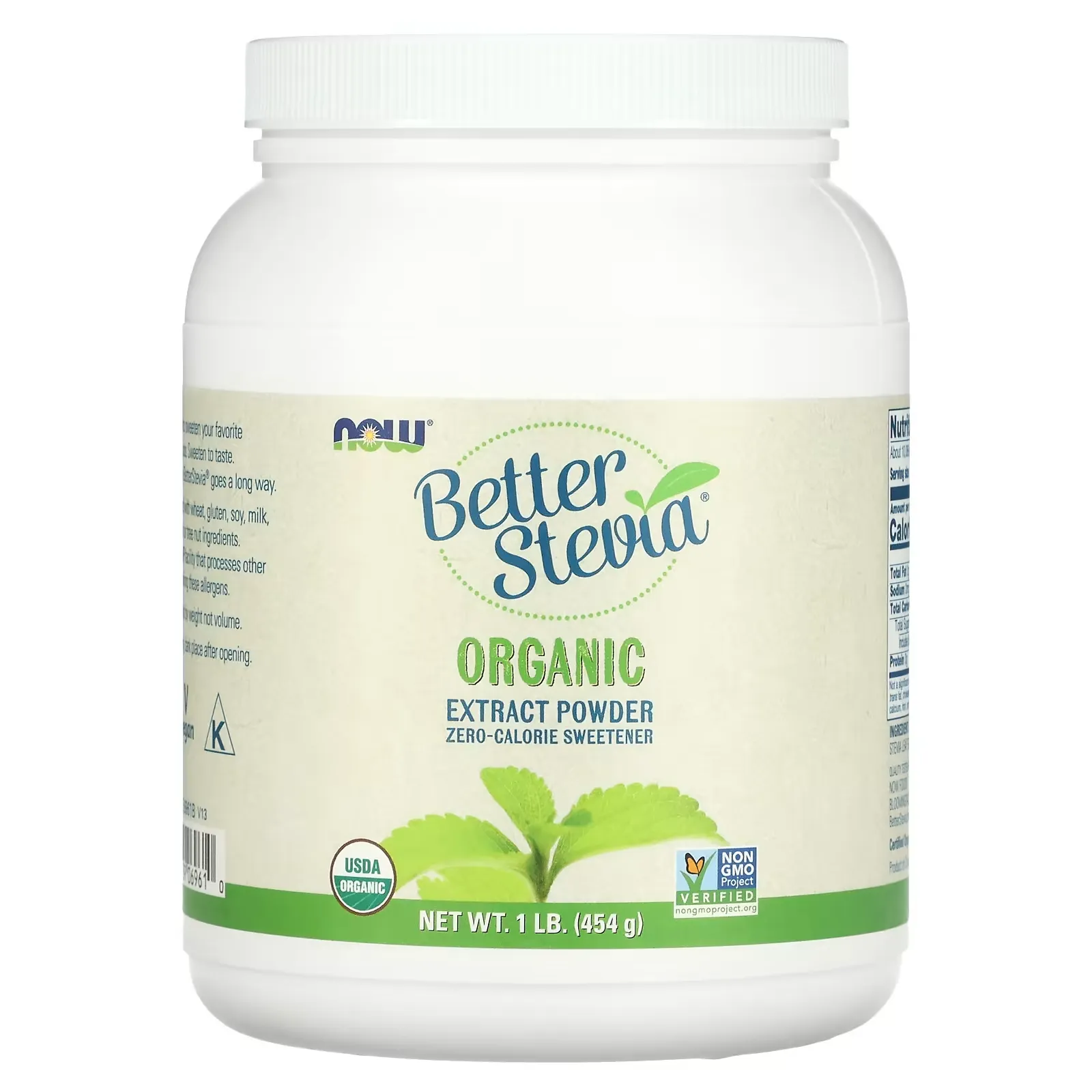 Better Stevia, Organic Extract Powder, 1 lb (454 g)