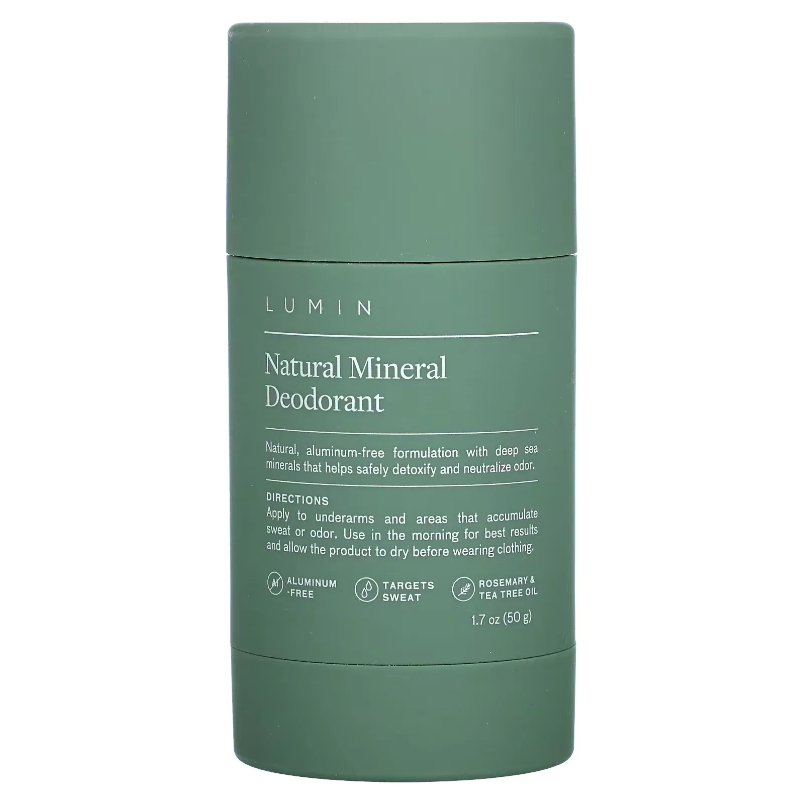 Natural Mineral Deodorant, 1.7 oz (50 g)