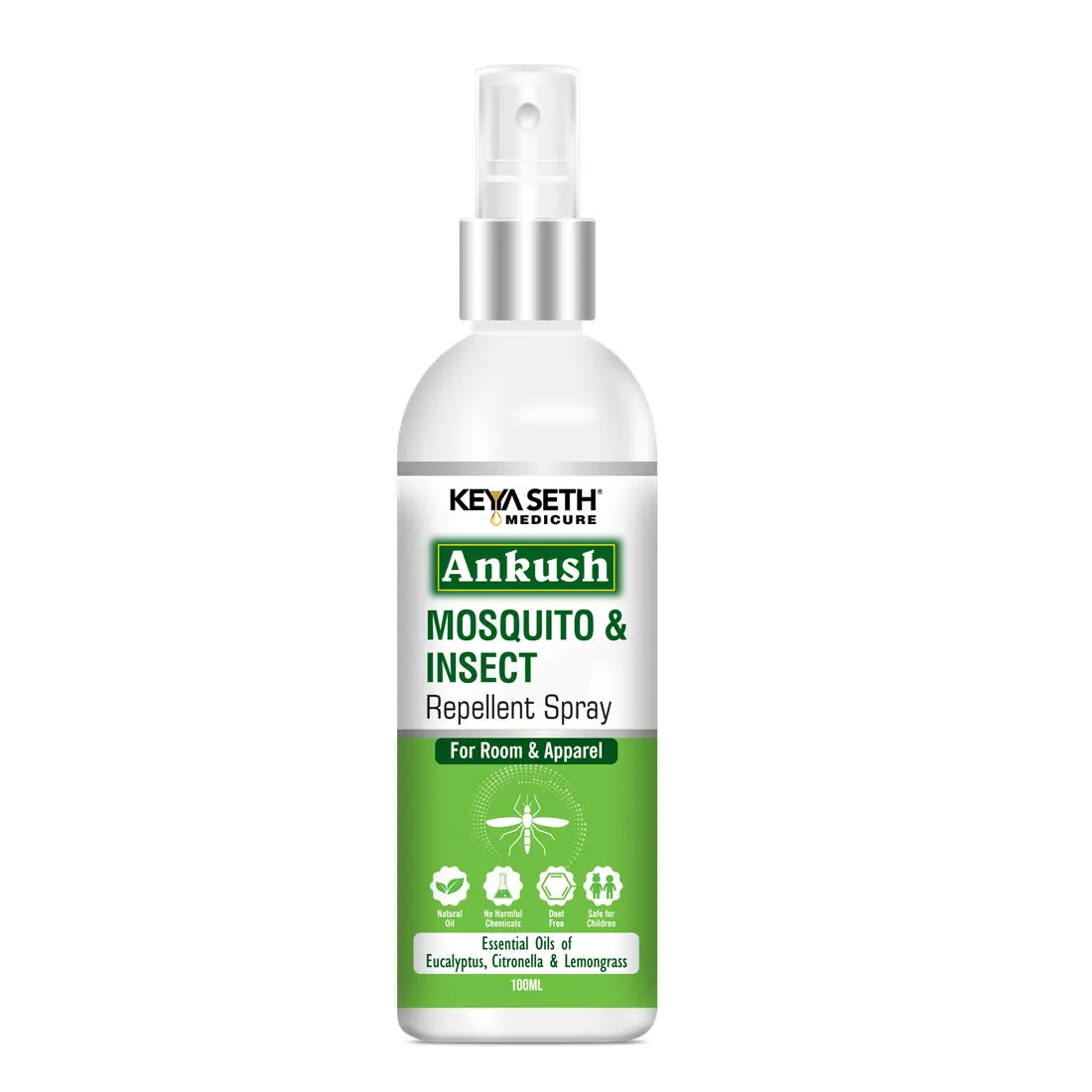 Keya Seth Medicure, Ankush Mosquito & Insect Repellent Spray For Room & Apparel