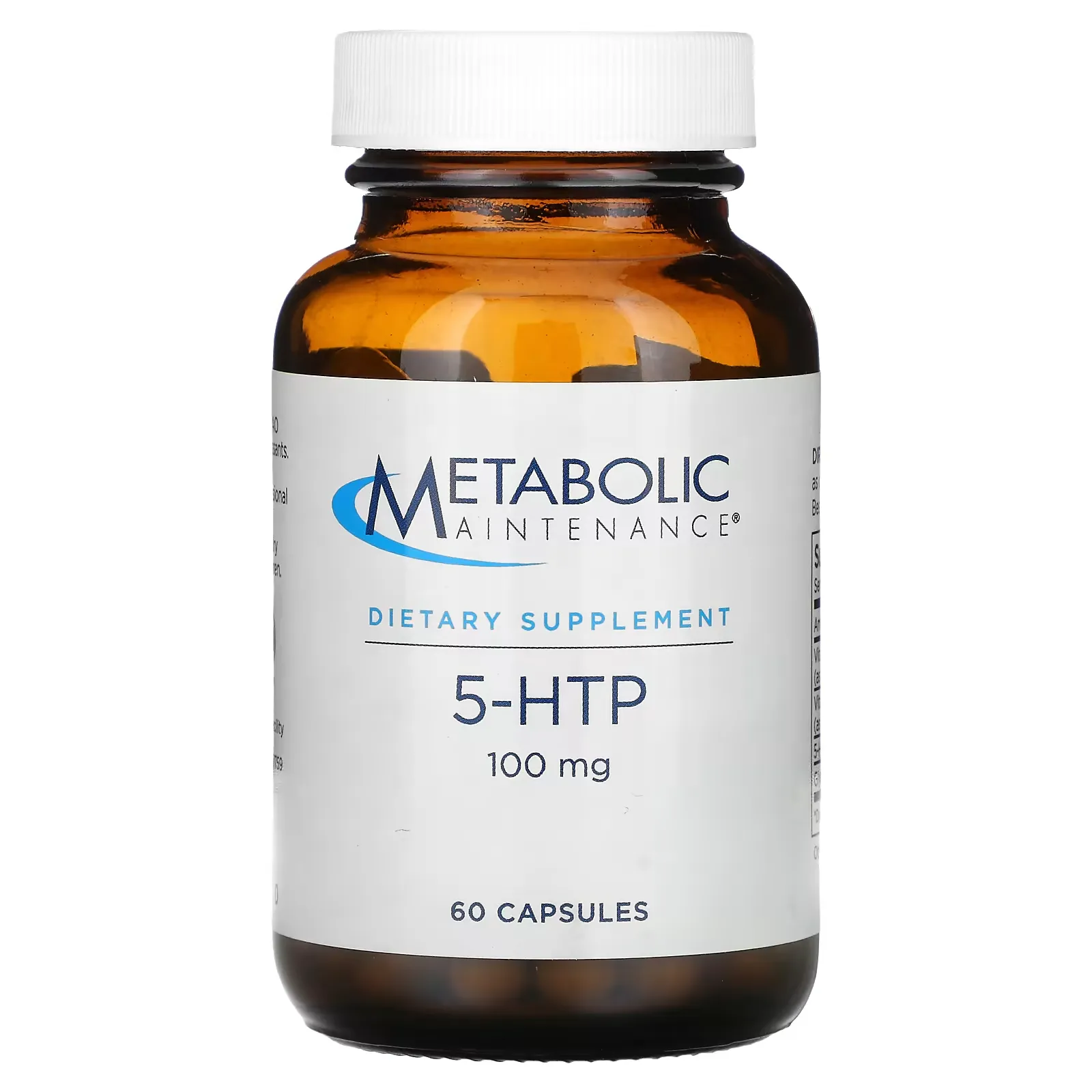 5-HTP, 100 mg, 60 Capsules