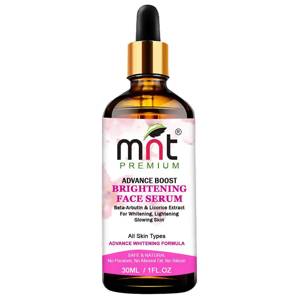 MNT Advace Boost Brightening Face Serum,  30 ml  for Whitening, Lightening Glowing Skin