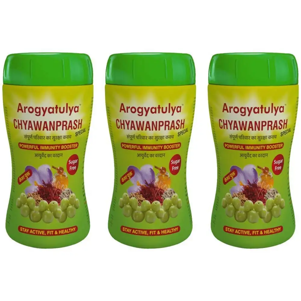 Arogyatulya Sugar Free Chyawanprash Special (Pack of 3),  1 kg