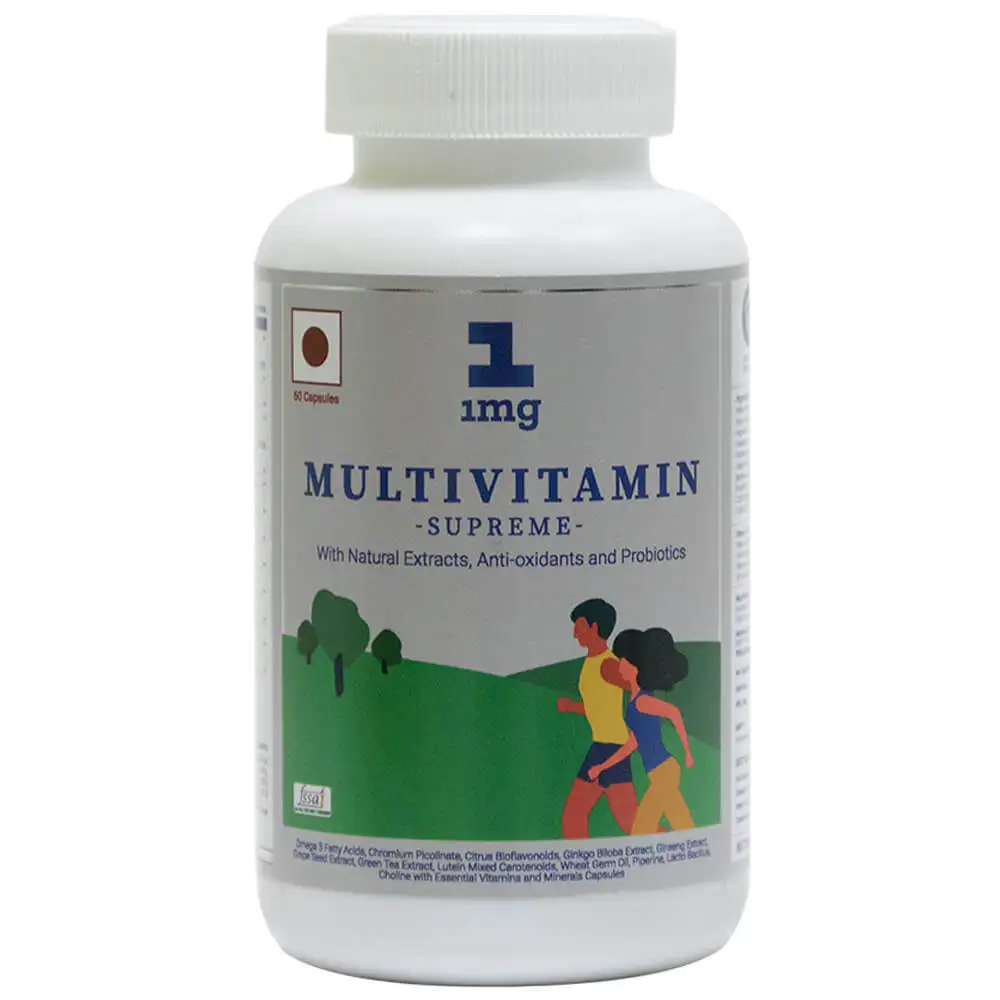 1MG Multivitamin Supreme,  60 capsules  Unflavoured