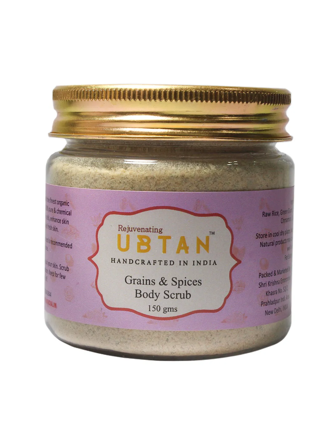 Rejuvenating UBTAN Grains & Spices Body Scrub