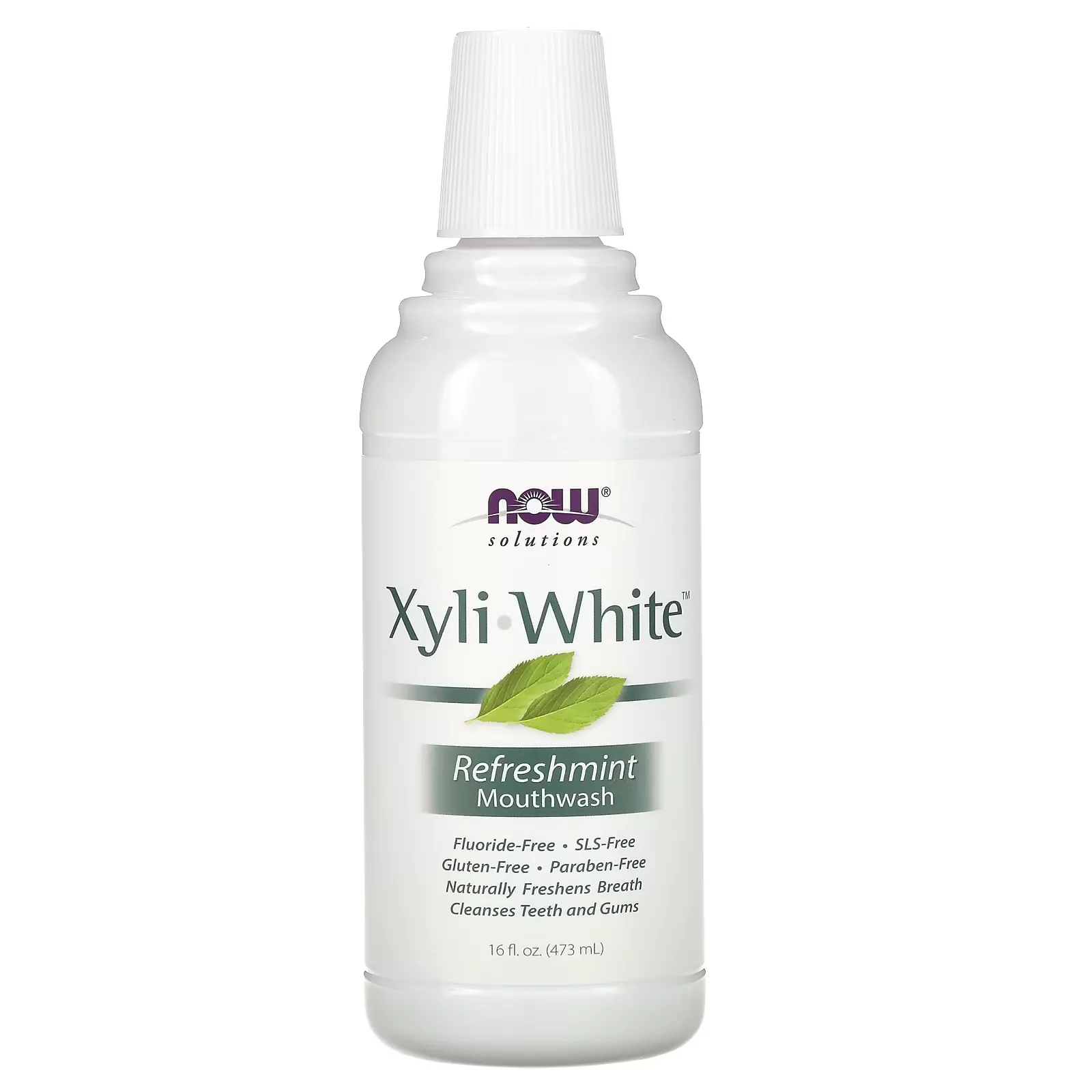 Solutions, XyliWhite Mouthwash, Fluoride-Free, Refreshmint, 16 fl oz (473 ml)