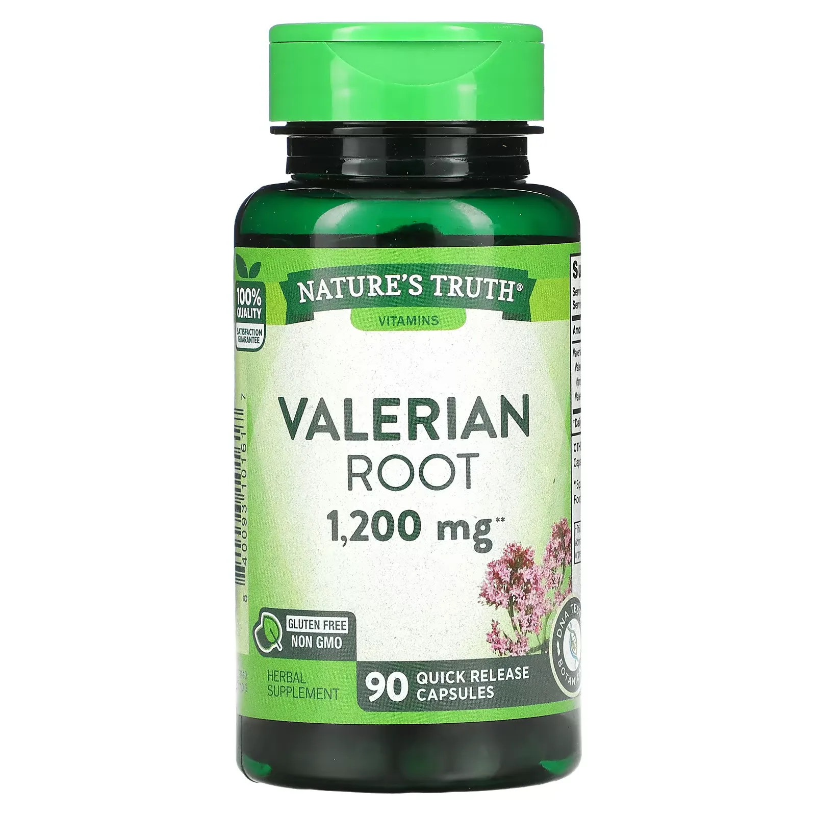 Valerian Root, 1,200 mg, 90 Quick Release Capsules