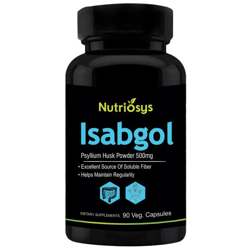 Nutriosys Isabgol (500 mg),  90 capsules