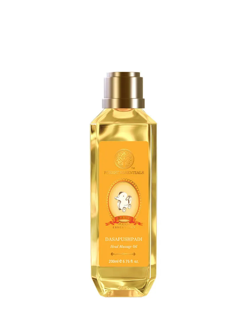 Forest Essentials Ayurvedic Baby Head Massage Oil Dasapushpadi (Baby Oil)