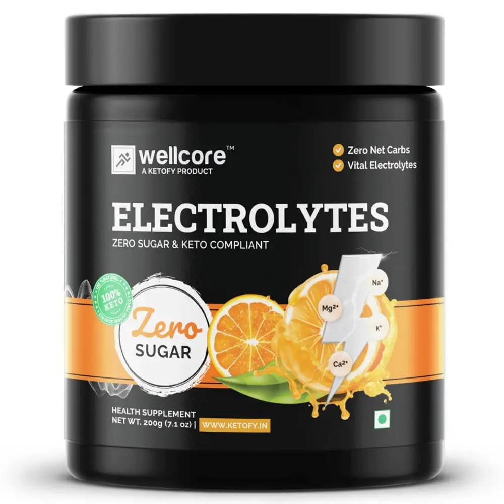 Wellcore Electrolytes,  0.44 lb  Orange