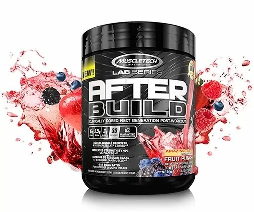 MuscleTech AfterBuild, Fruit Punch, 30 Servings