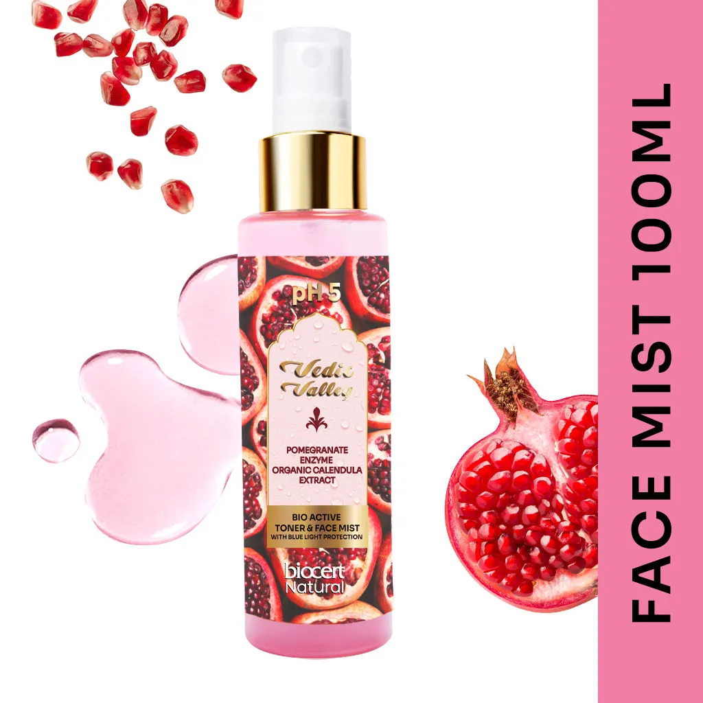 Vedic Valley Bio Active Pomegranate Toner and Face Mist