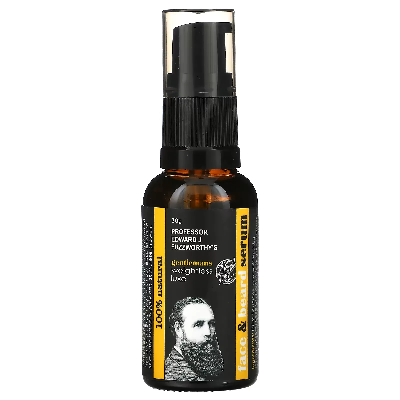 Gentlemans Weightless Luxe, Face & Beard Serum, 30 g