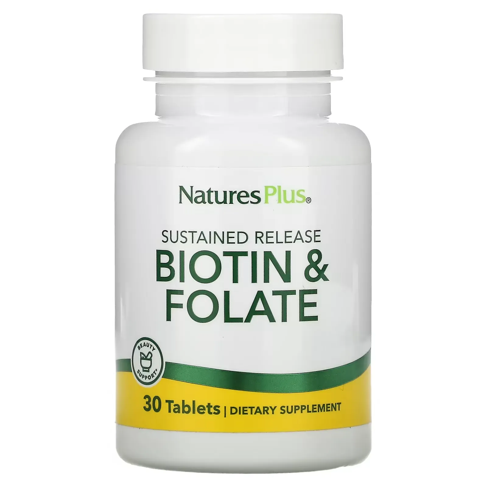 Sustained Release Biotin & Folate, 30 Tablets