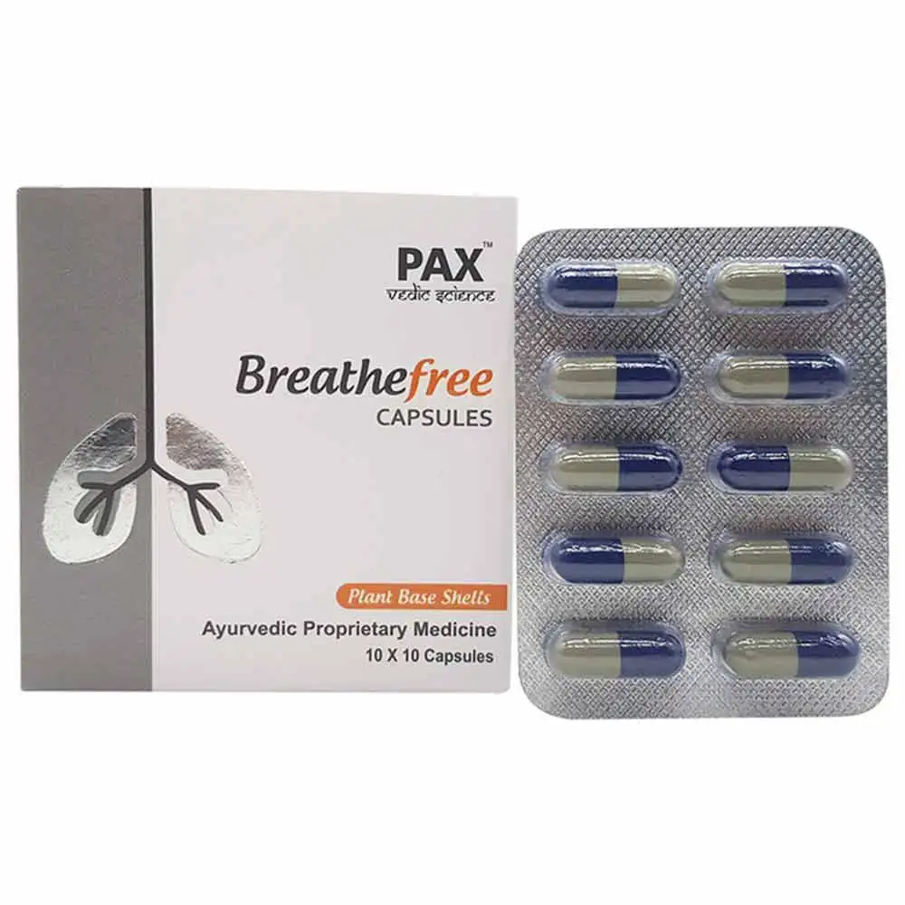 PAX Naturals Breathefree,  10 capsules