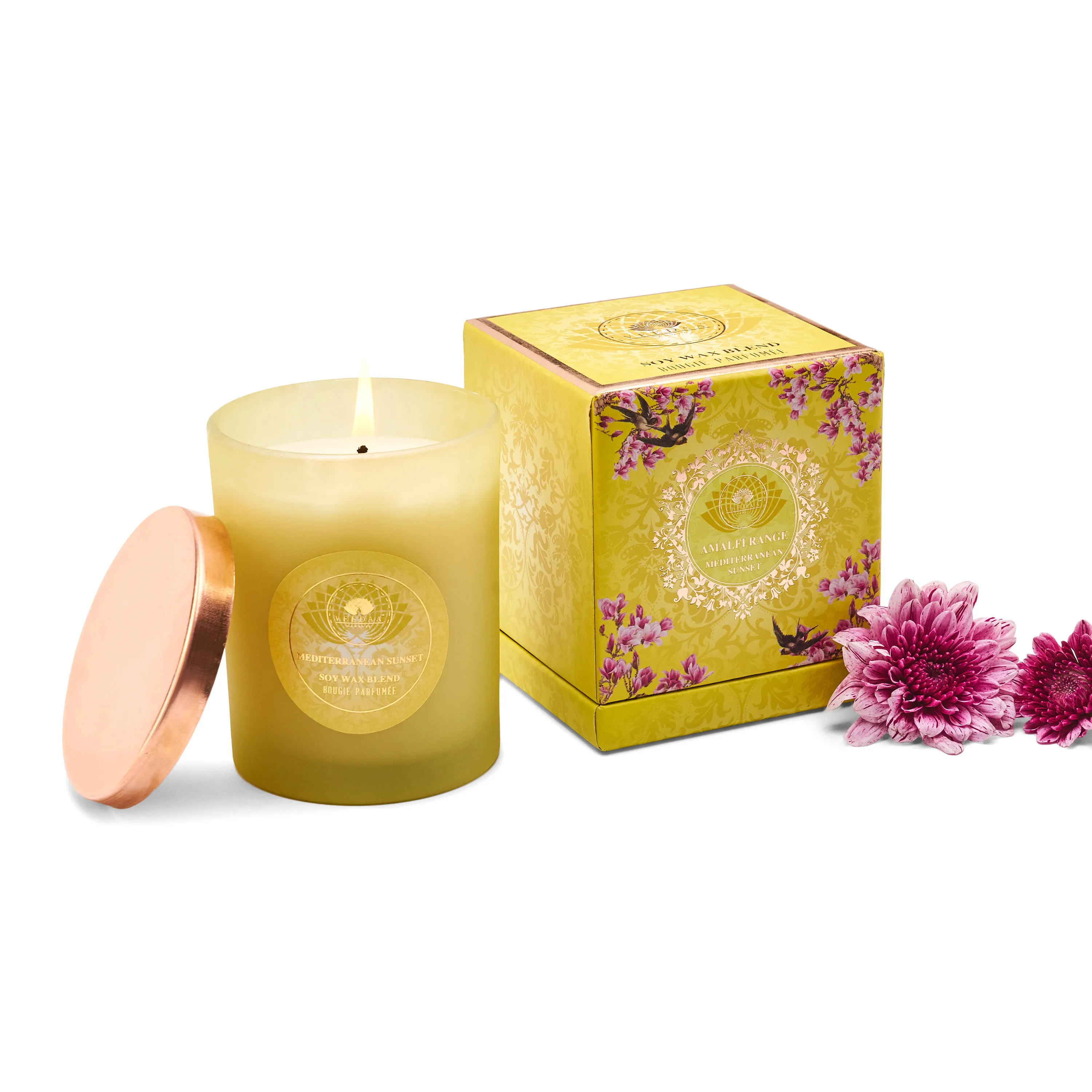 Veedaa Mediterranean Sunset - Amalfi Collection Scented Candle