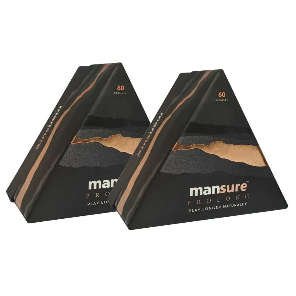 Mansure Prolong for Men's Health - Pack of 2