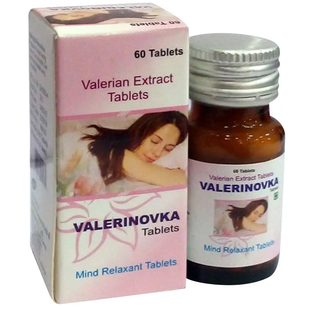 Shrey's Valerinovka (Valerian Root Extract),  60 tablet(s)