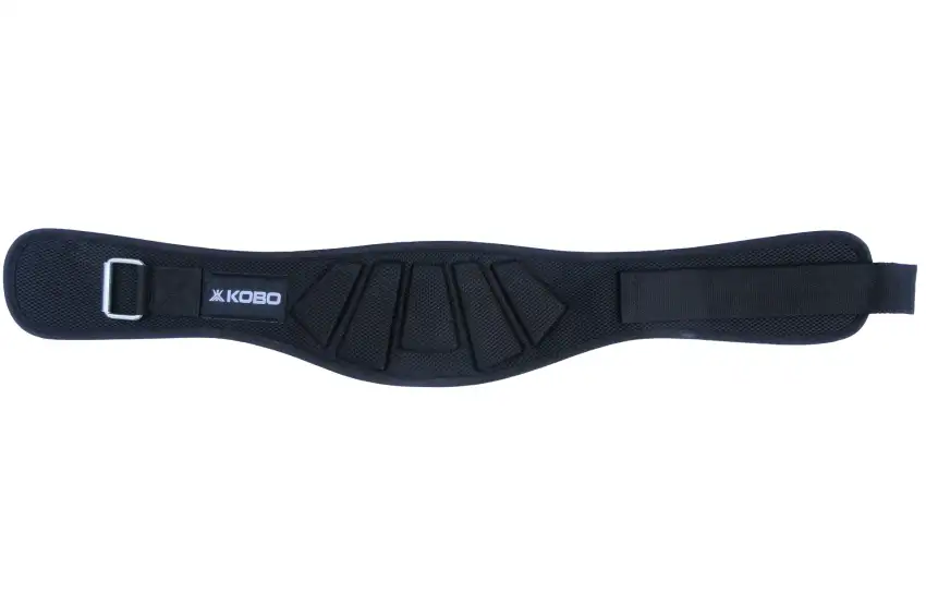 KOBO Back Support Weight Lifting Gym Belt (WTB-03),  Black  Small