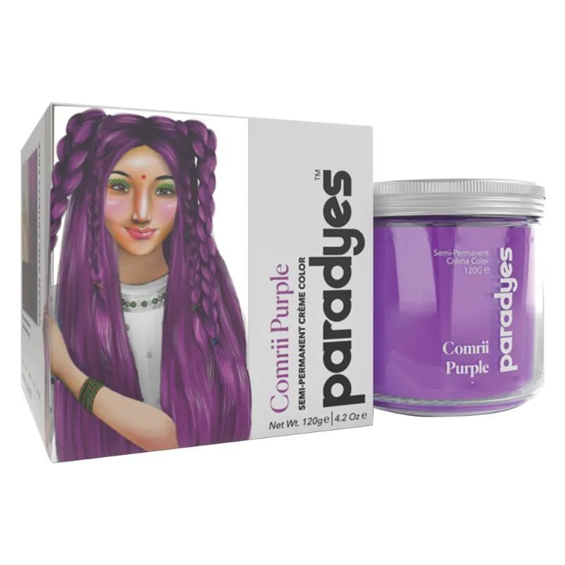 Paradyes Hair Color Jar - Comrii Purple