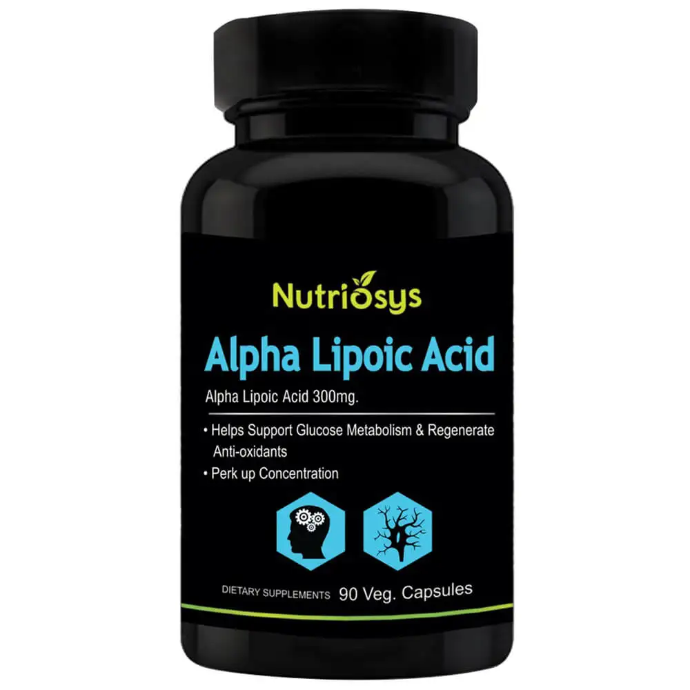 Nutriosys Alpha Lipoic Acid (300 mg),  90 capsules