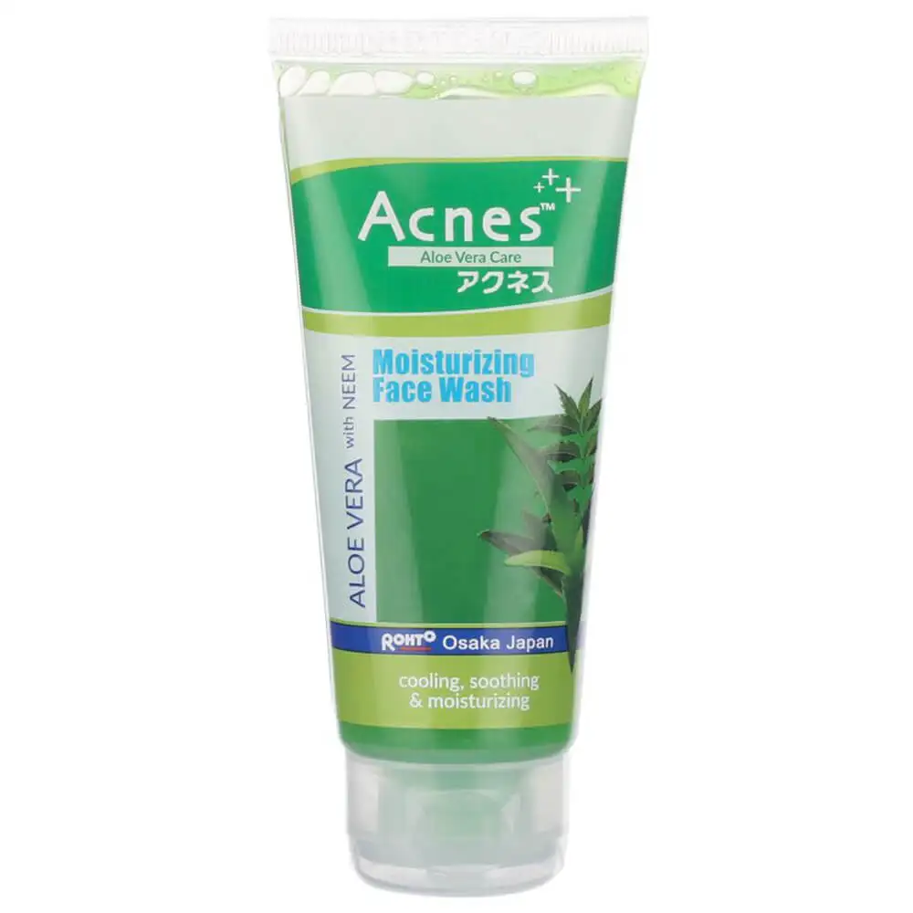 Acnes Moisturizing Face Wash,  50 ml  for All Types of Skin