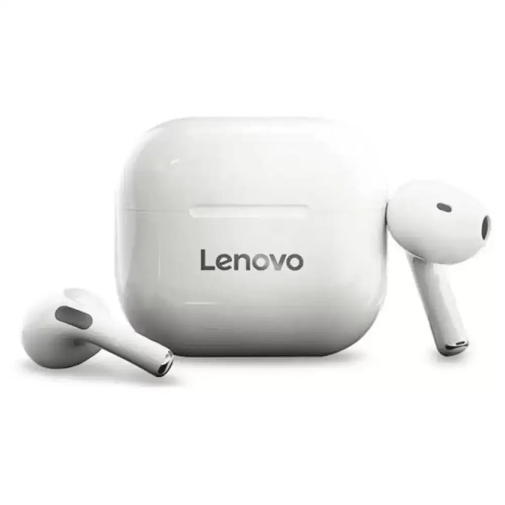 Lenovo LP40 Bluetooth Headset,  White