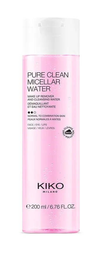 Kiko Milano Pure Clean Micellar Water Normal To Combination Skin