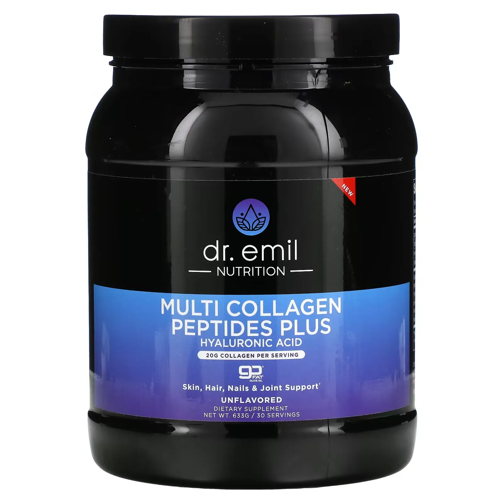 Multi Collagen Peptides Plus, Unflavored, 663 g