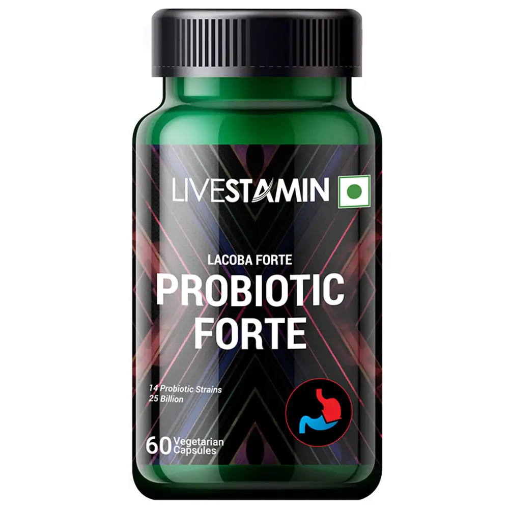 Livestamin Probiotic Forte,  60 capsules  Unflavoured