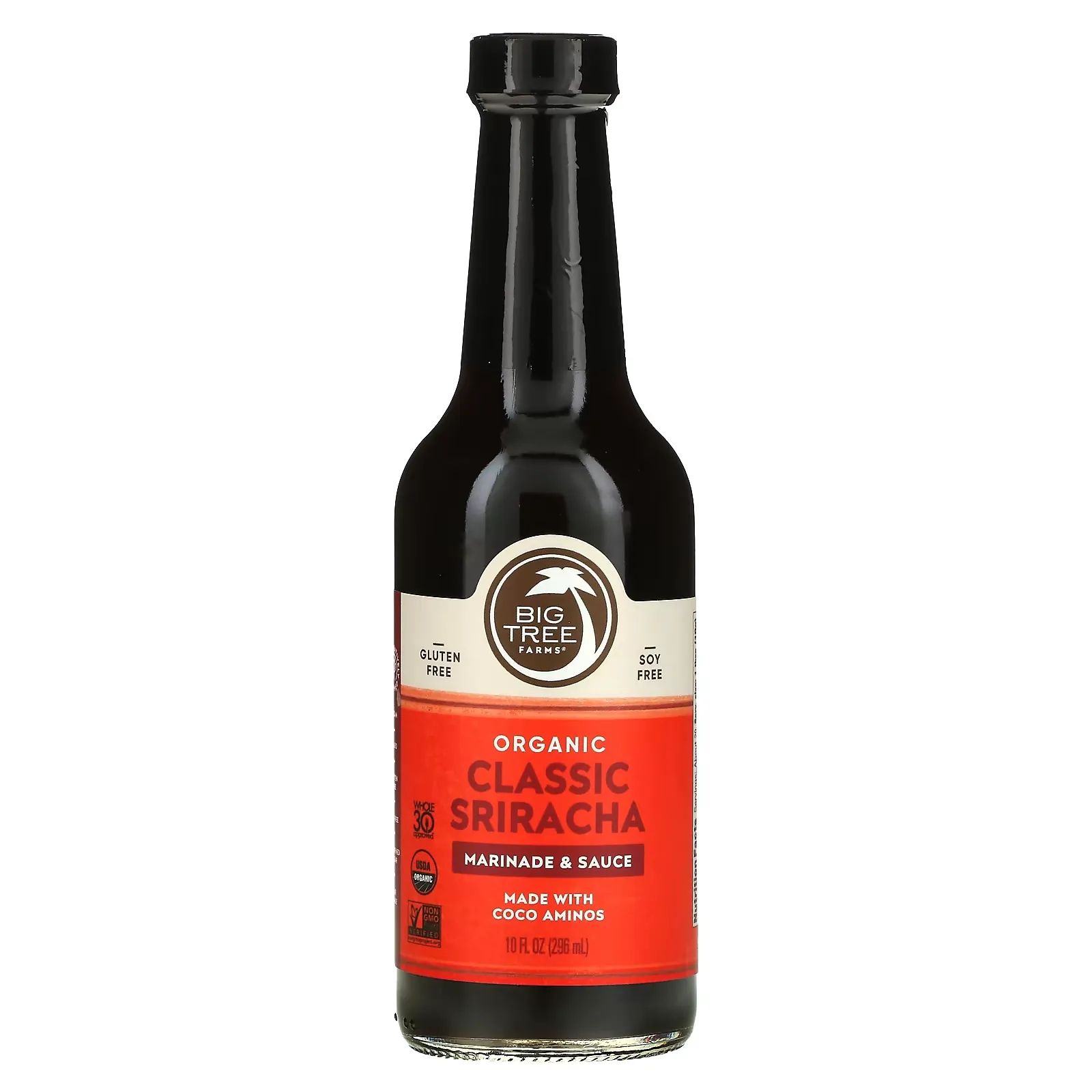 Organic Classic Sriracha, Marinade & Sauce, 10 fl oz (296 ml)