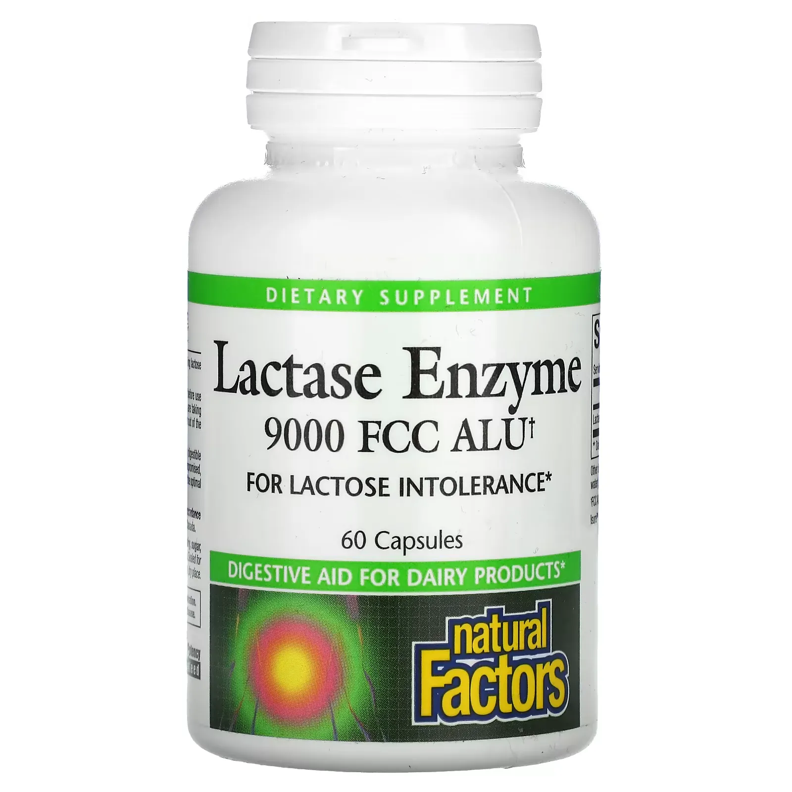 Lactase Enzyme, 9,000 FCC ALU, 60 Capsules