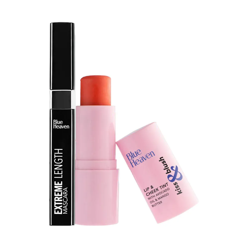 Blue Heaven Alluring Eye & Lip Combo - Coral Blush