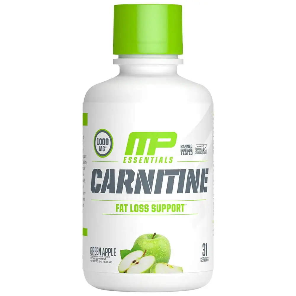 MusclePharm Carnitine Core,  0.473 L  Green Apple