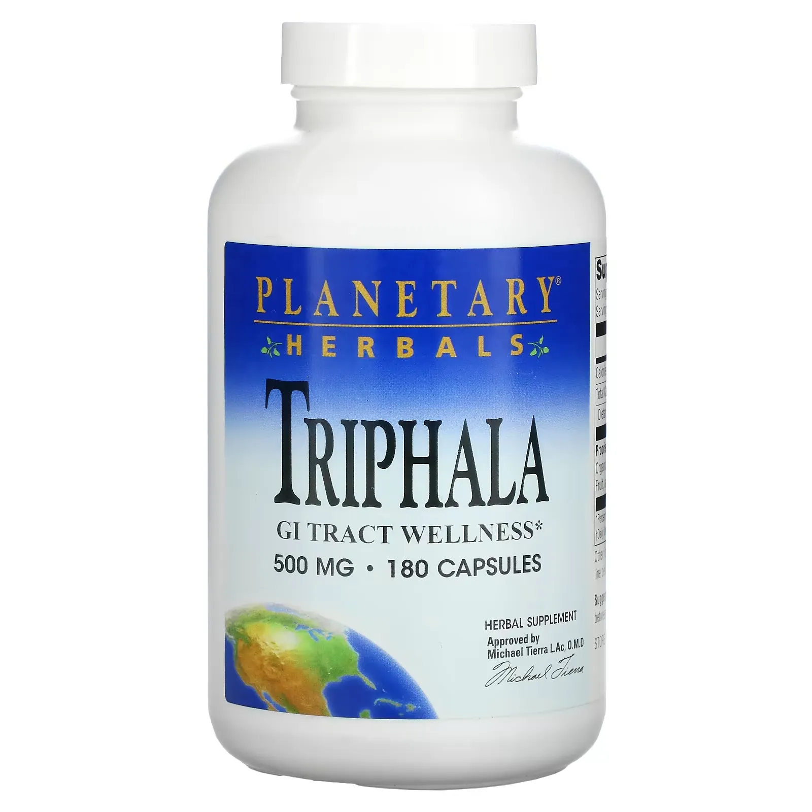 Triphala, GI Tract Wellness, 500 mg, 180 Capsules