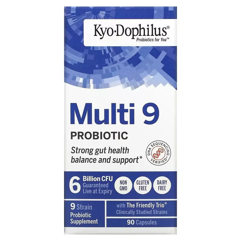 Kyo-Dophilus, Multi 9 Probiotic, 6 Billion CFU, 90 Capsules