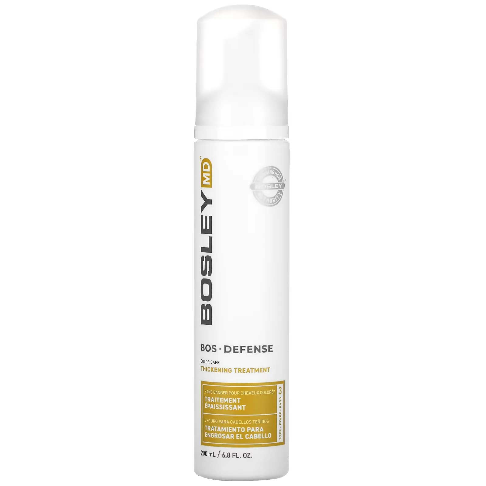 Bos-Revive Thickening Treatment, Step 3, Color Safe, 6.8 fl oz (200 ml)