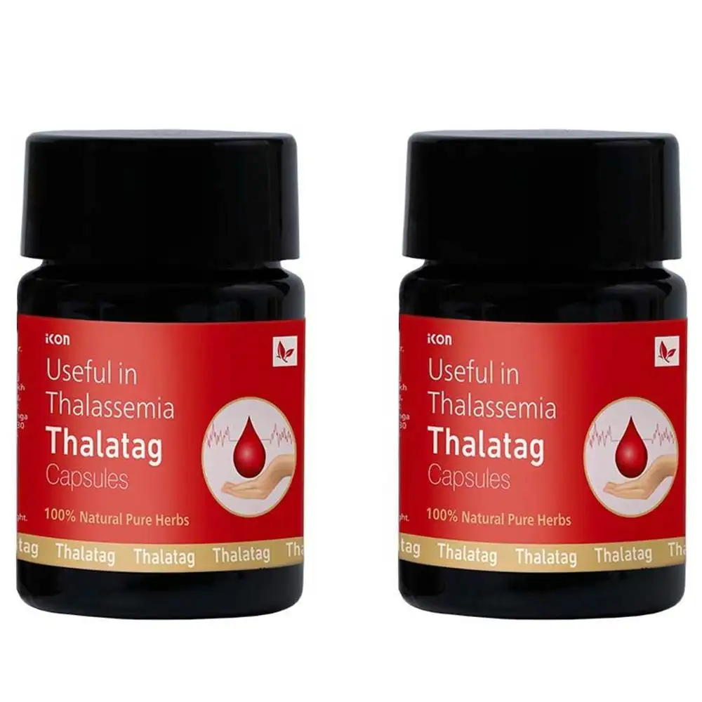 Thalatag Thalassemia (Pack of 2),  10 capsules