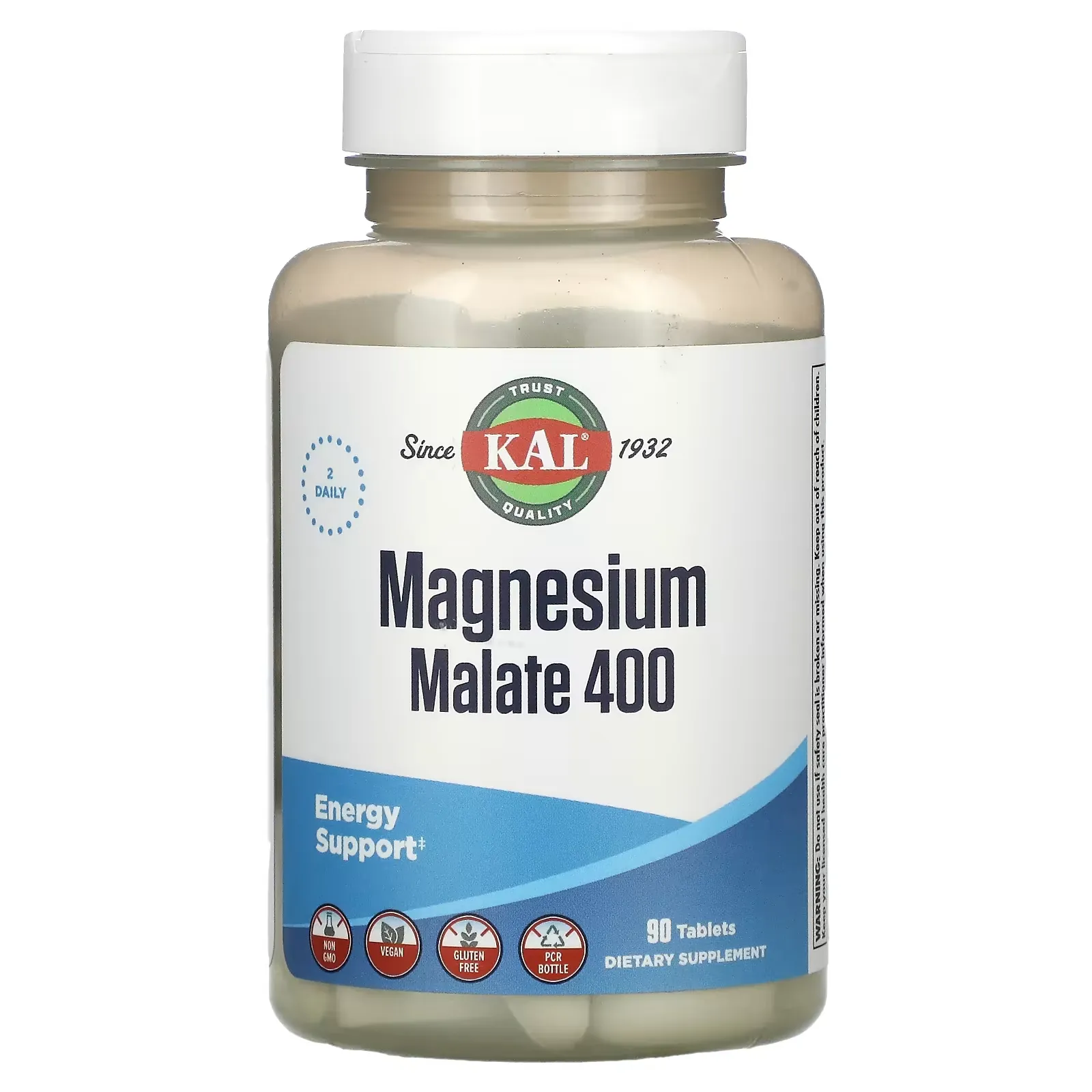 Magnesium Malate 400, 90 Tablets