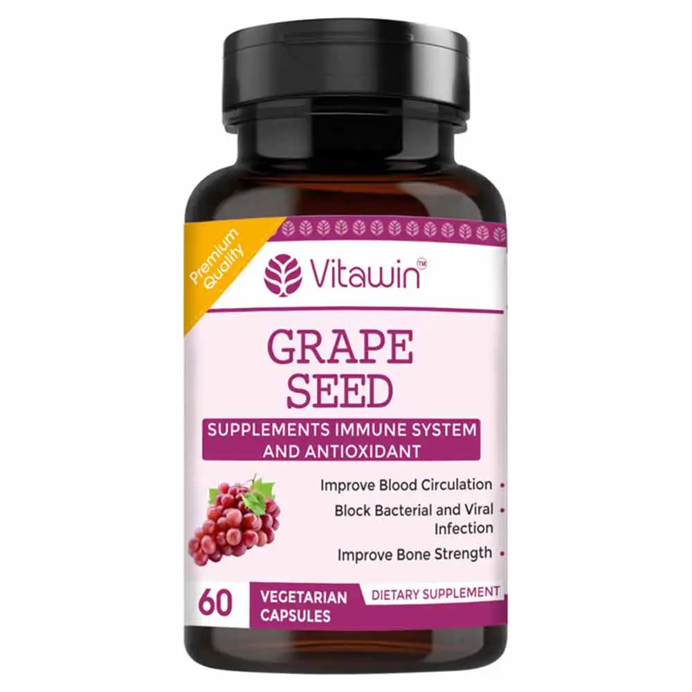 VITAWIN Grape Seed,  60 capsules