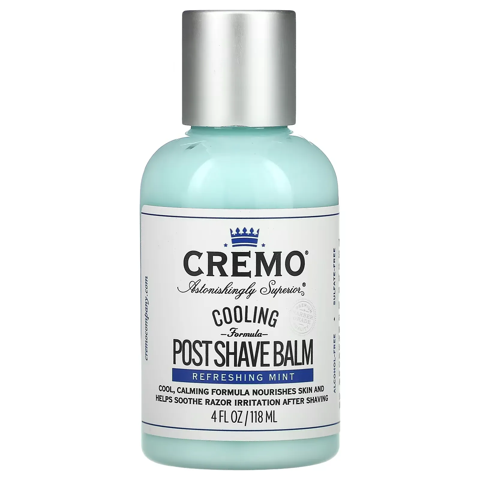 Cooling Formula Post Shave Balm, Refreshing Mint, 4 fl oz (118 ml)