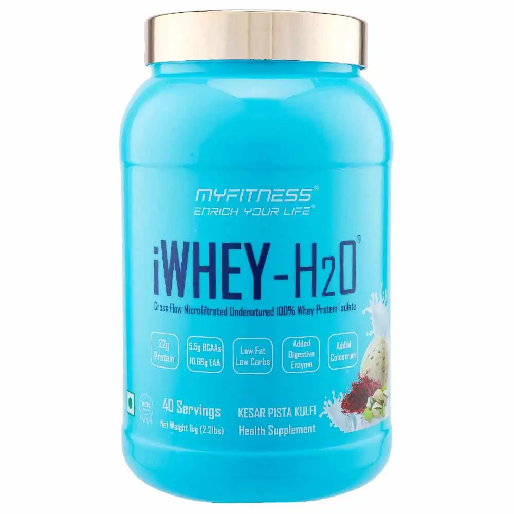 Myfitness iWHEY- H2O,  2.2 lb  Kesar Pista Kulfi