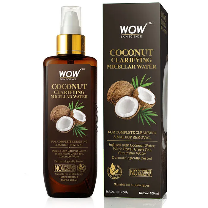 WOW Skin Science Coconut Clarifying Micellar Water