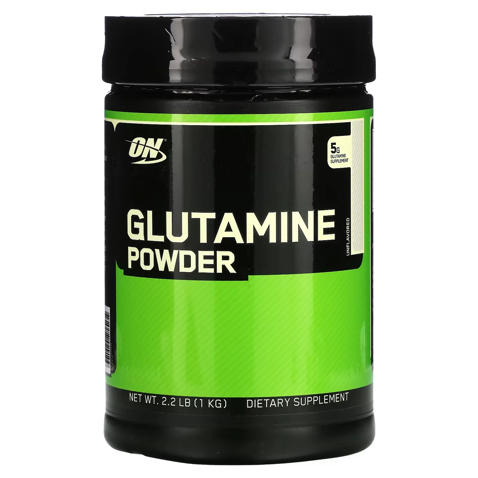 Glutamine Powder, Unflavored, 2.2 lbs (1 kg)