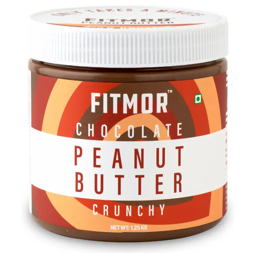 Fitmor Chocolate Peanut Butter,  1.25 kg  Crunchy