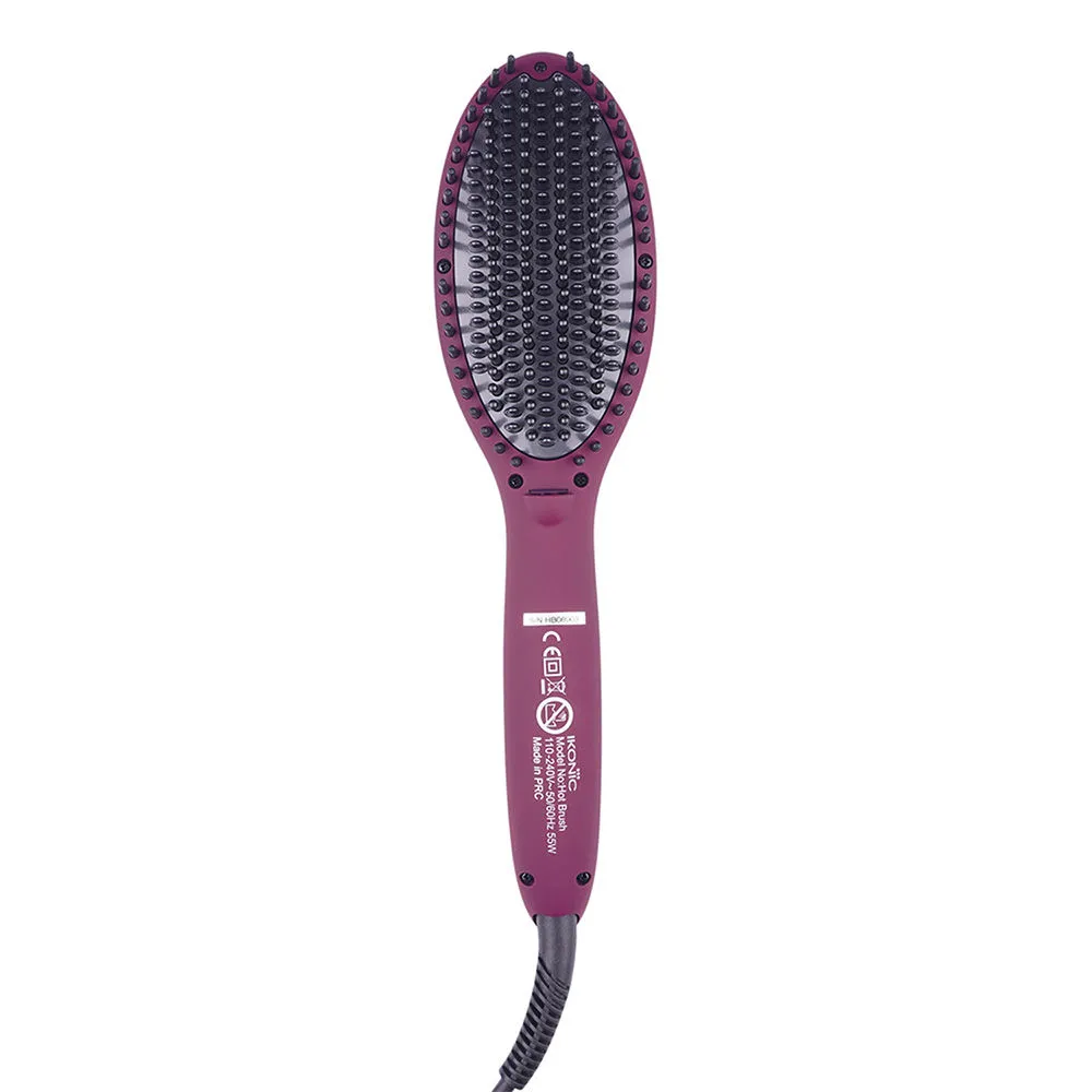 Ikonic Luxure Hot Brush - Burgundy