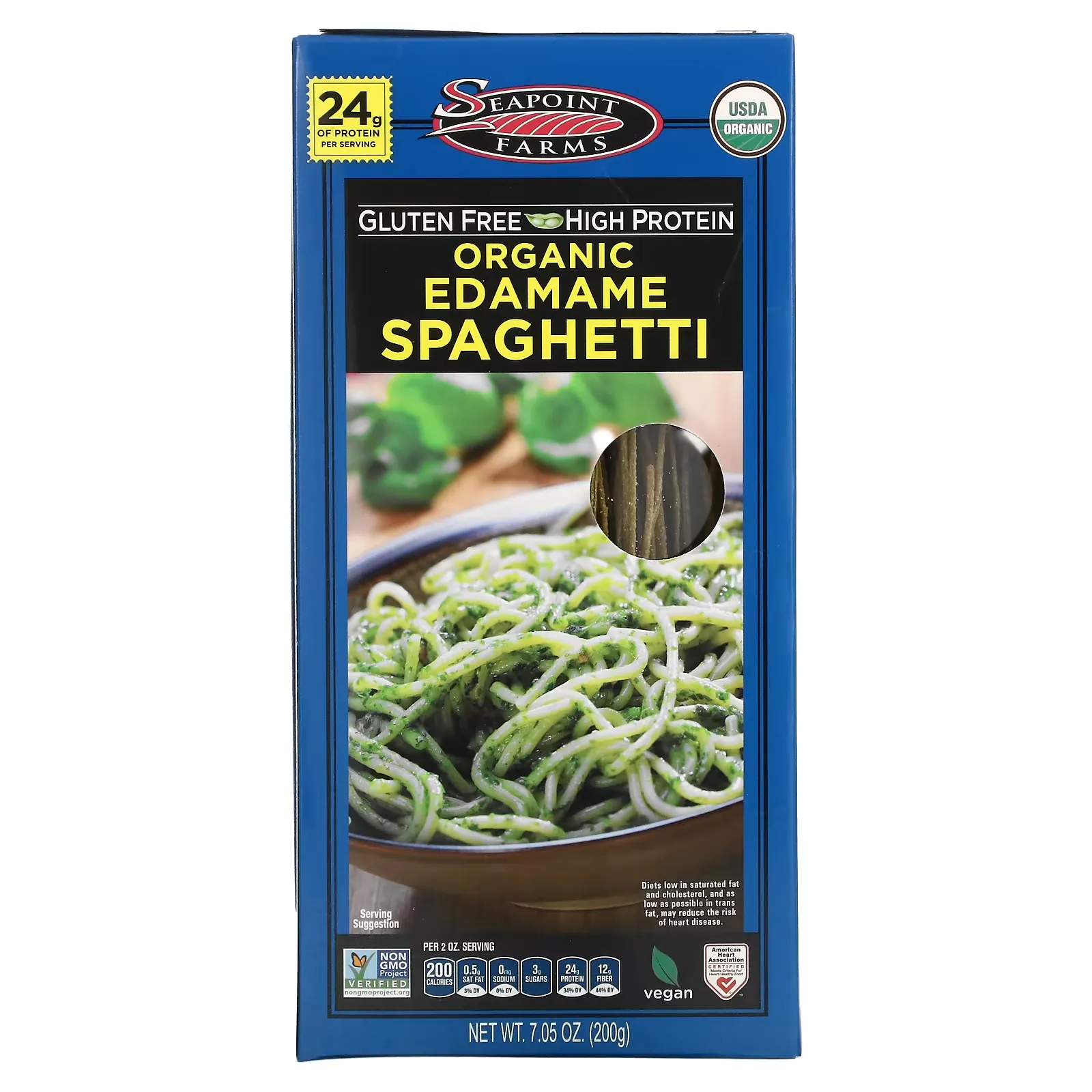 Organic Edamame Spaghetti, 7.05 oz (200 g)