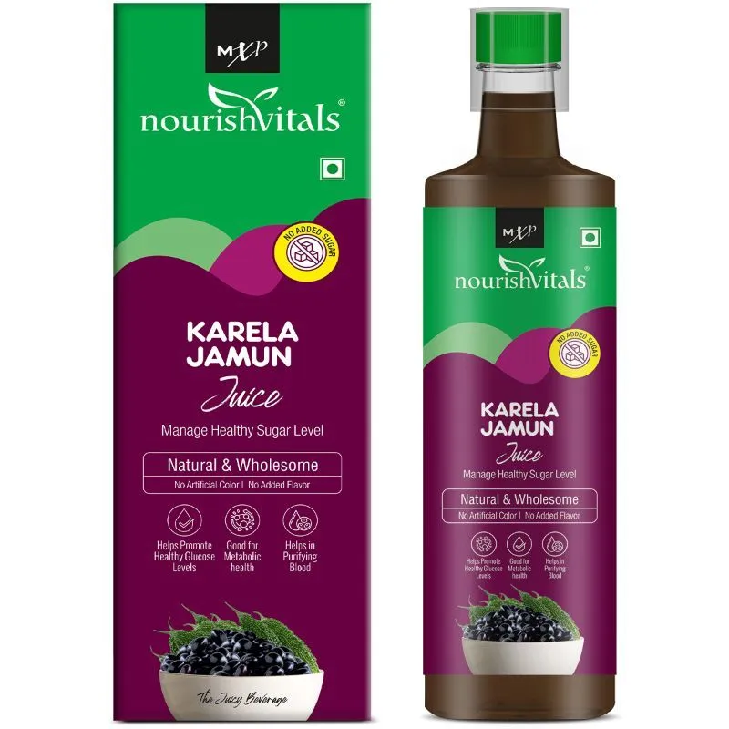 Nourish Vitals Karela Jamun Juice