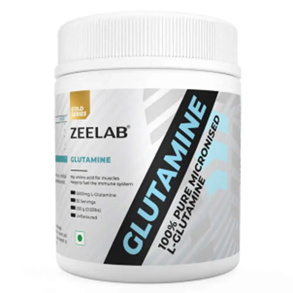 Zeelab 100% Pure Micronized Glutamine,  0.55 lb  Unflavoured