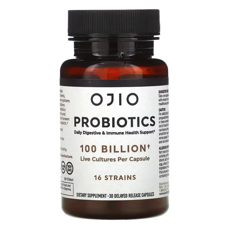 Probiotics , 100 Billion , 30 Delayed Release Capsules