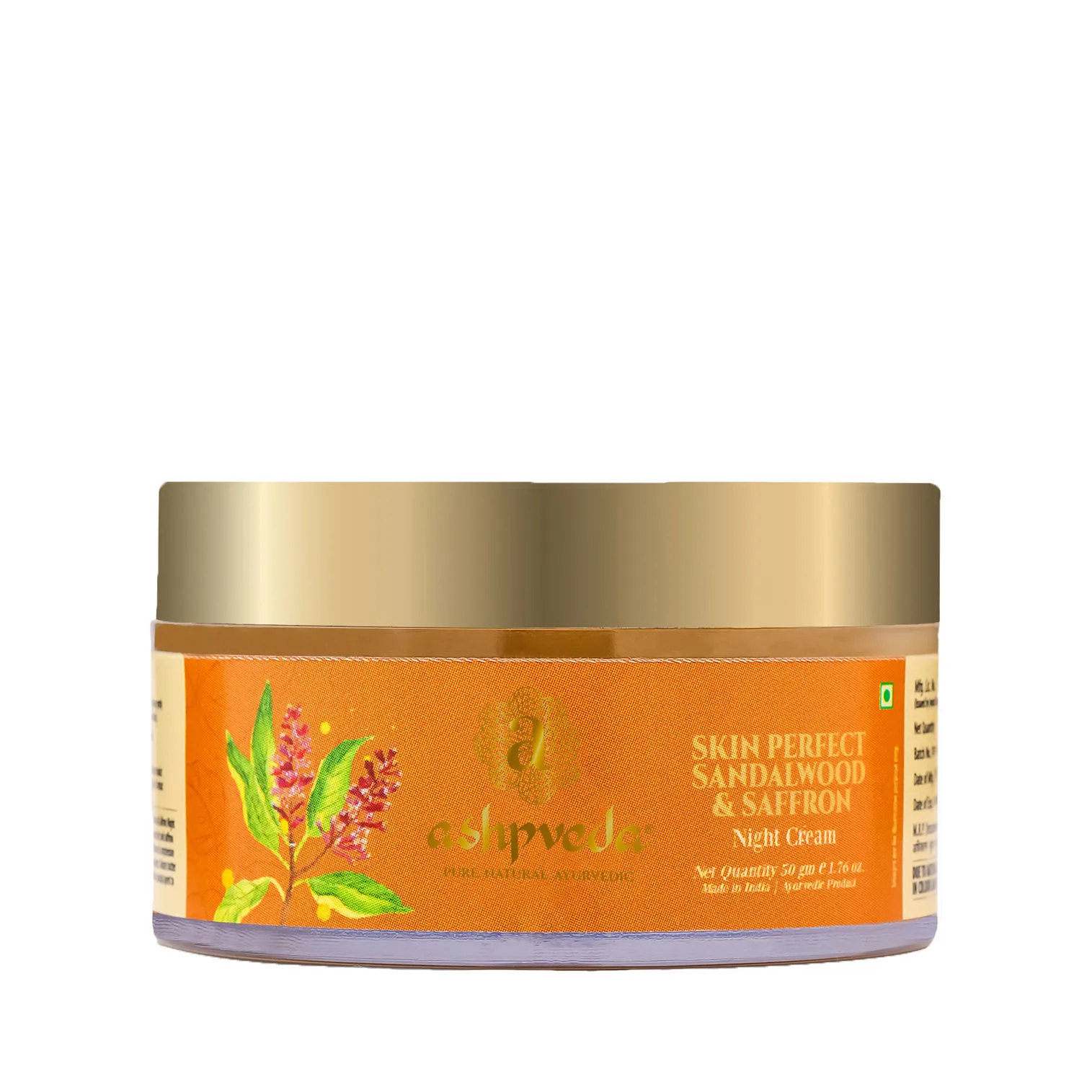 Ashpveda Skin Perfect Sandalwood & Saffron Night Cream